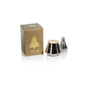 Siberian Fir Holiday Tree Gift Boxed Scented Candle Jar