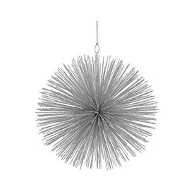 8" Starburst Wire Hanging Ornaments Set of 2