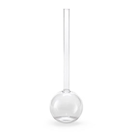 Finley 21.5" Tall Long Neck Ball Glass Vase