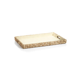 Abaca Rope 24" Serving Tray