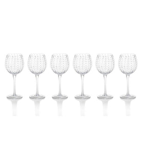 Fintan 8.5" Tall Wine Goblets Set of 6