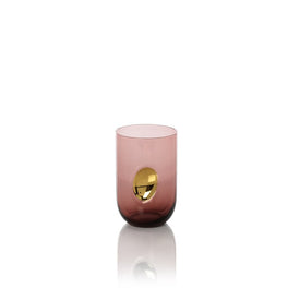 Ambrosi Tumblers with Gold Accent Set of 4