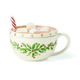 Holiday Candy Dish Cocoa Mug