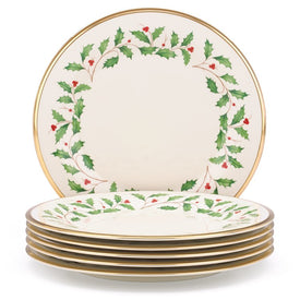 Holiday Dinner Plate Set, Buy 3 Get 6