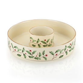 Holiday Chip and Dip Server Set