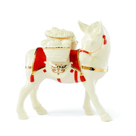 First Blessing Nativity Donkey Figurine