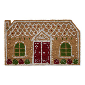 Gingerbread House 18" x 30" Doormat