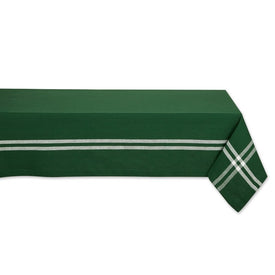 Border Stripe 60" x 104" Tablecloth - Balsam