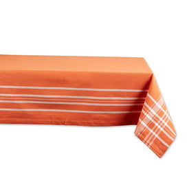 Harvest Market 60" x 84" Tablecloth - Burnt Orange