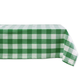 Buffalo Check 60" x 84" Tablecloth - Shamrock Green