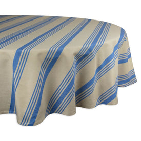 Sailor Stripe 70" Round Tablecloth