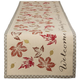 Gather Together Reversible Print 14" x 108" Table Runner
