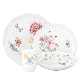 Butterfly Meadow Four-Piece Dinnerware Place Setting