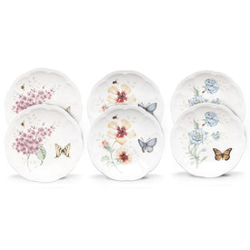 Butterfly Meadow Tidbit Plates Set of 6