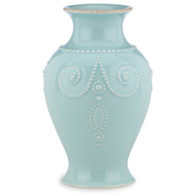 French Perle Ice Blue 8" Bouquet Vase