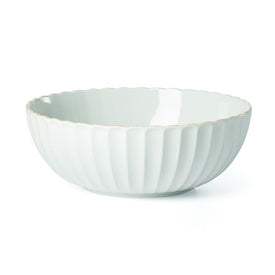French Perle Scallop Serving Bowl