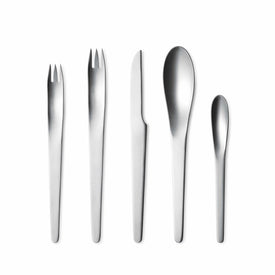 Arne Jacobsen Five-Piece Cutlery Set in Giftbox
