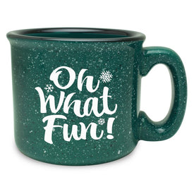Oh What Fun Green Mug