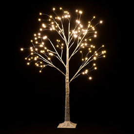 Snowy Twig Pre-Lit LED PVC Tree