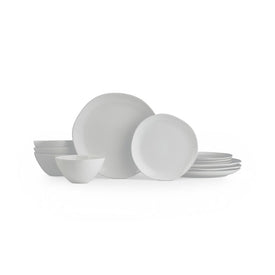 Sophie Conran Arbor Twelve-Piece Dinnerware Set - Gray