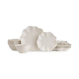 Sophie Conran Floret Twelve-Piece Dinnerware Set - White