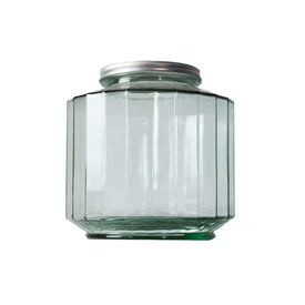 Recycled Glass 6-Quart Storage Jar