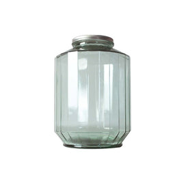 Recycled Glass 12-Quart Storage Jar