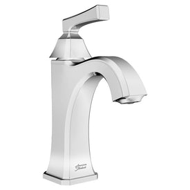 Crawford Single-Handle Monoblock Bathroom Sink Faucet with Push-Pop Drain - Polished Chrome