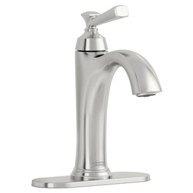 Glenmere Single-Handle Monoblock Bathroom Sink Faucet with Push-Pop Drain - Polished Chrome