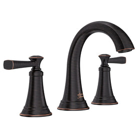Glenmere Two-Handle 8" Widespread Bathroom Sink Faucet with Pop-Up Drain - Legacy Bronze