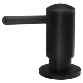Universal Deck-Mount Liquid Soap Pump Dispenser - Matte Black