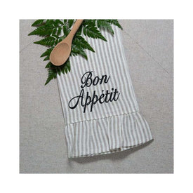 Bon Appetit 29" x 17" Linen Towel