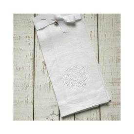 Damask 29" x 17" Linen Towel