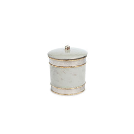 Cascade 5.5" Covered Canister - Mist