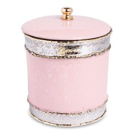 Cascade 5.5" Covered Canister - Pink Lace