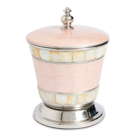 Classic 5.5" Covered Canister - Pink Ice