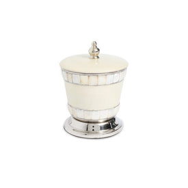 Classic 5.5" Covered Canister - Snow