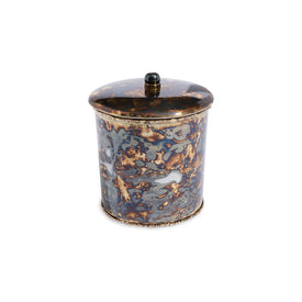 Cascade 5.5" Covered Canister - Rainbow Bronze