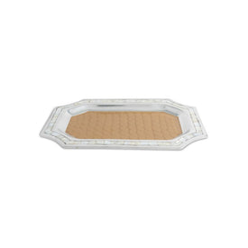 Classic 16" Octagonal Tray - Toffee