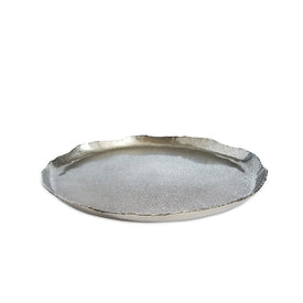 Cascade 13" Round Tray - Frosted