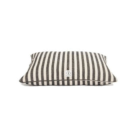 Vintage Stripe Small Envelope Pet Bed - Black