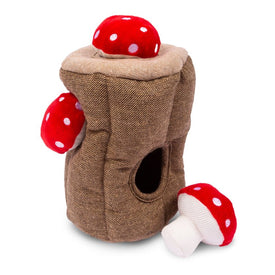 Hideaway Mushroom Plush Dog Toy