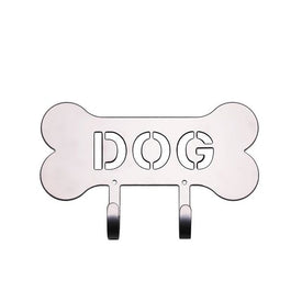 Dog Leash Rack - Silver