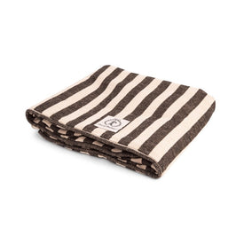 Vintage Stripe Medium Envelope Pet Bed Cover Only - Black