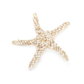 Starfish Rope Dog Toy - Tan/Multi