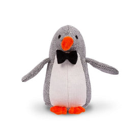 Dapper Penguin Plush Dog Toy