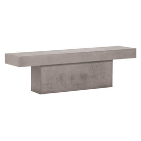 T-Bench Concrete Dining Bench