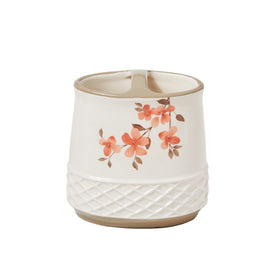 Coral Gardens Toothbrush Holder in Coral Pink