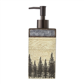 Aspen Lodge Liquid Soap Pump Dispenser in Natural