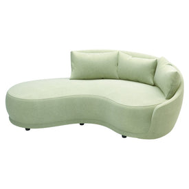 Grand Royal One-Arm Sofa with Bumper